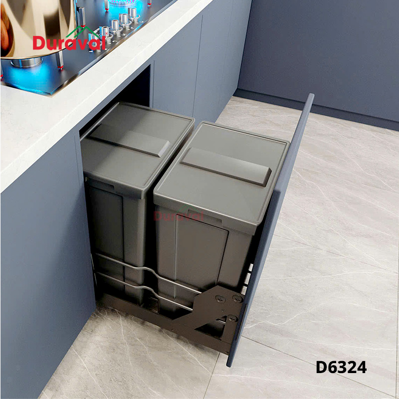 D6324 - Thùng rác âm tủ bếp nắp đậy Duraval D6324.png