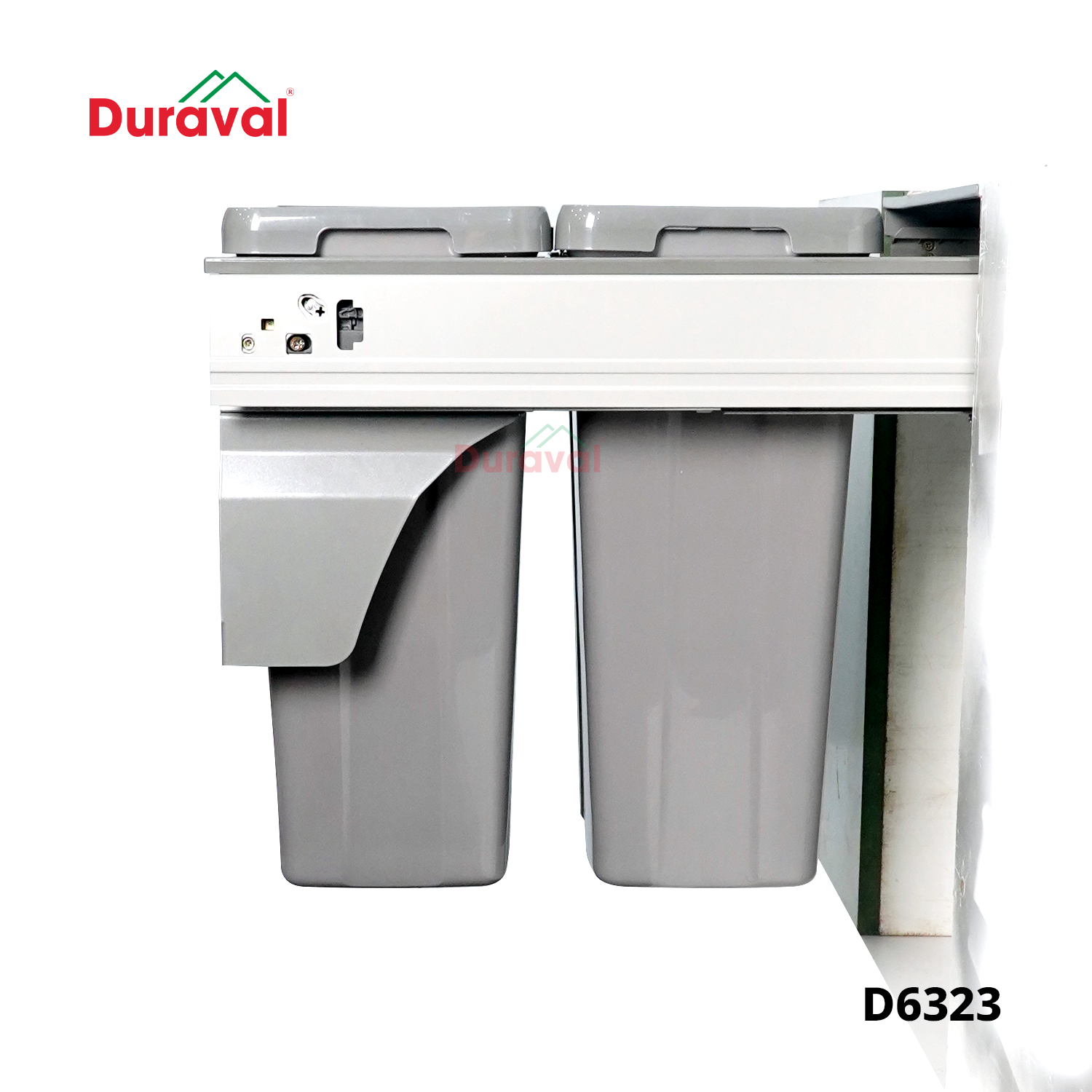 D6323 - Thùng rác liền cánh tủ bếp Duraval D6323-2.png