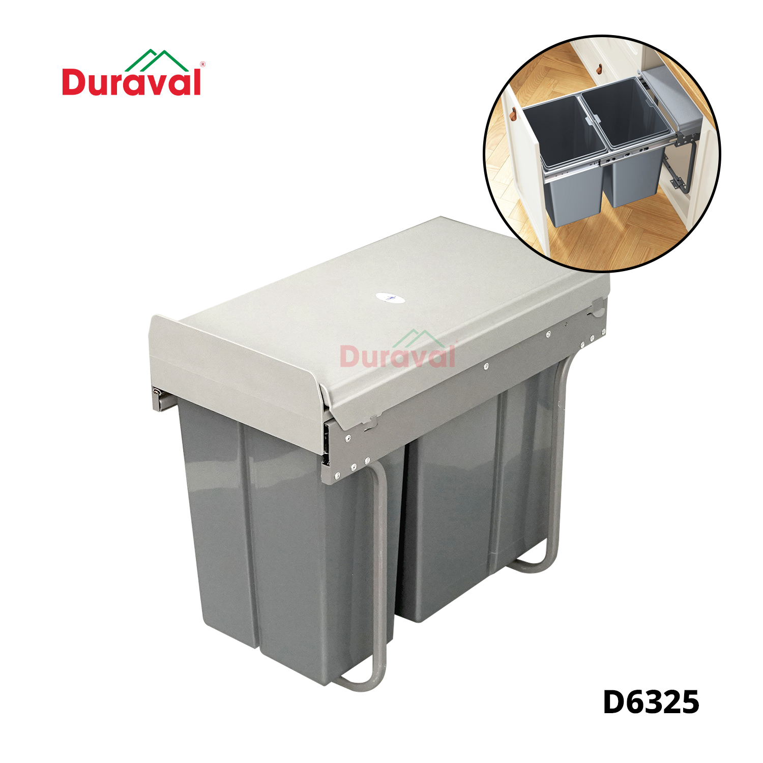 D6325 - Thùng rác tủ bếp hai ngăn Duraval D6325.png
