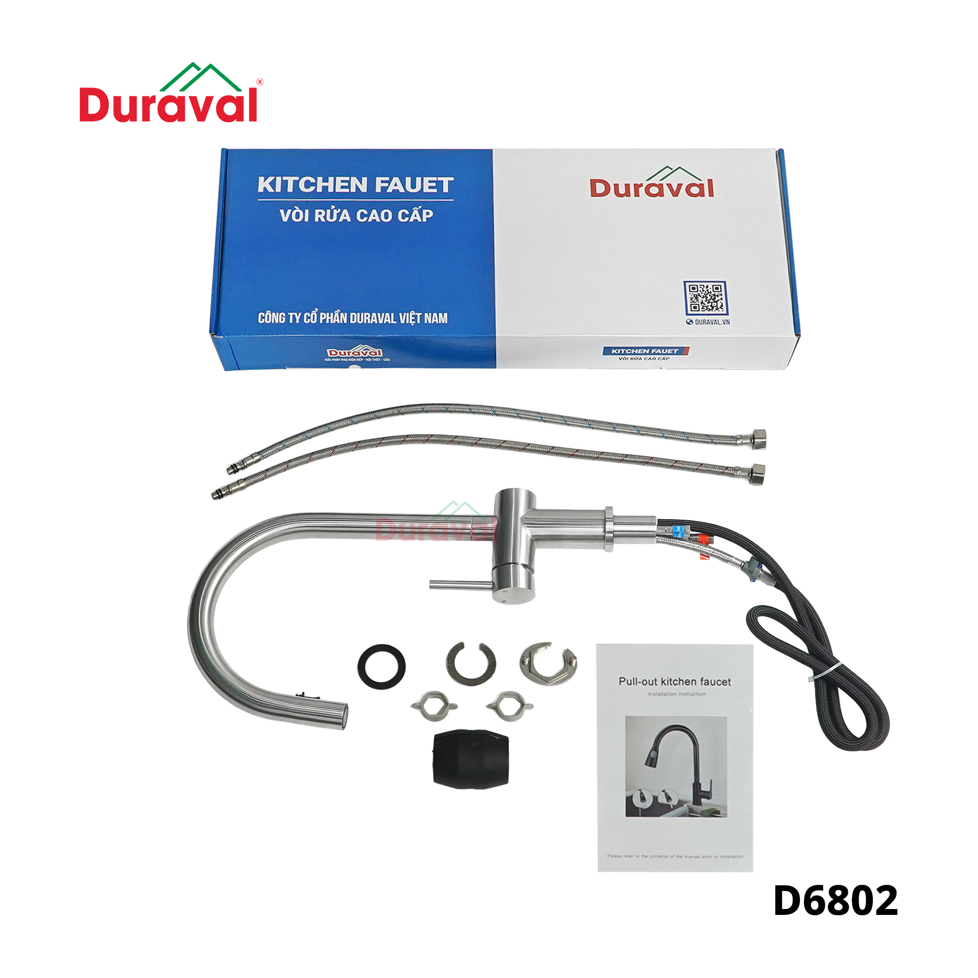 D6802 - Vòi rửa bát Inox 304 nóng lạnh Duraval D6802.jpg