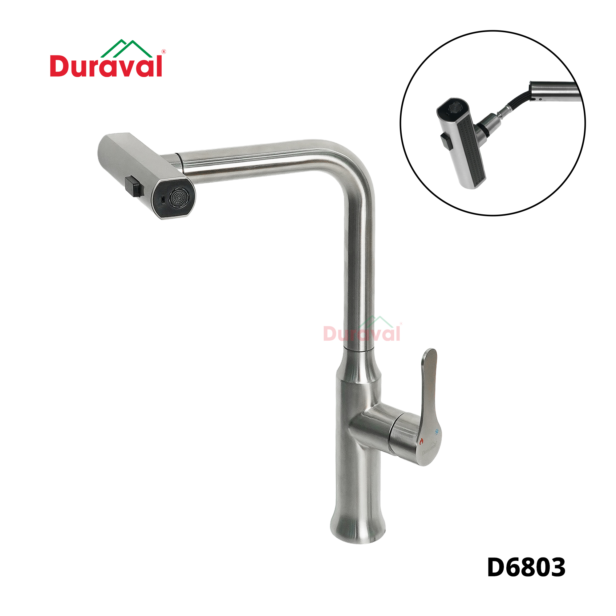 D6803 - Vòi rửa bát Inox 304 nóng lạnh Duraval D6803.jpg