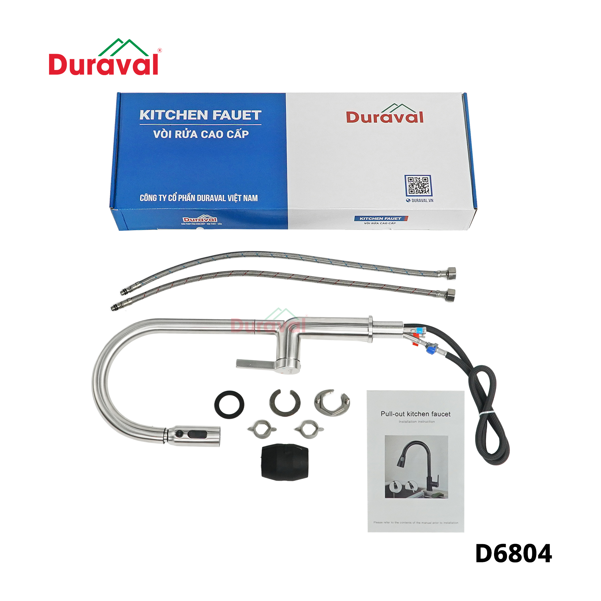 D6804 - Vòi rửa bát Inox 304 nóng lạnh Duraval D6804.jpg