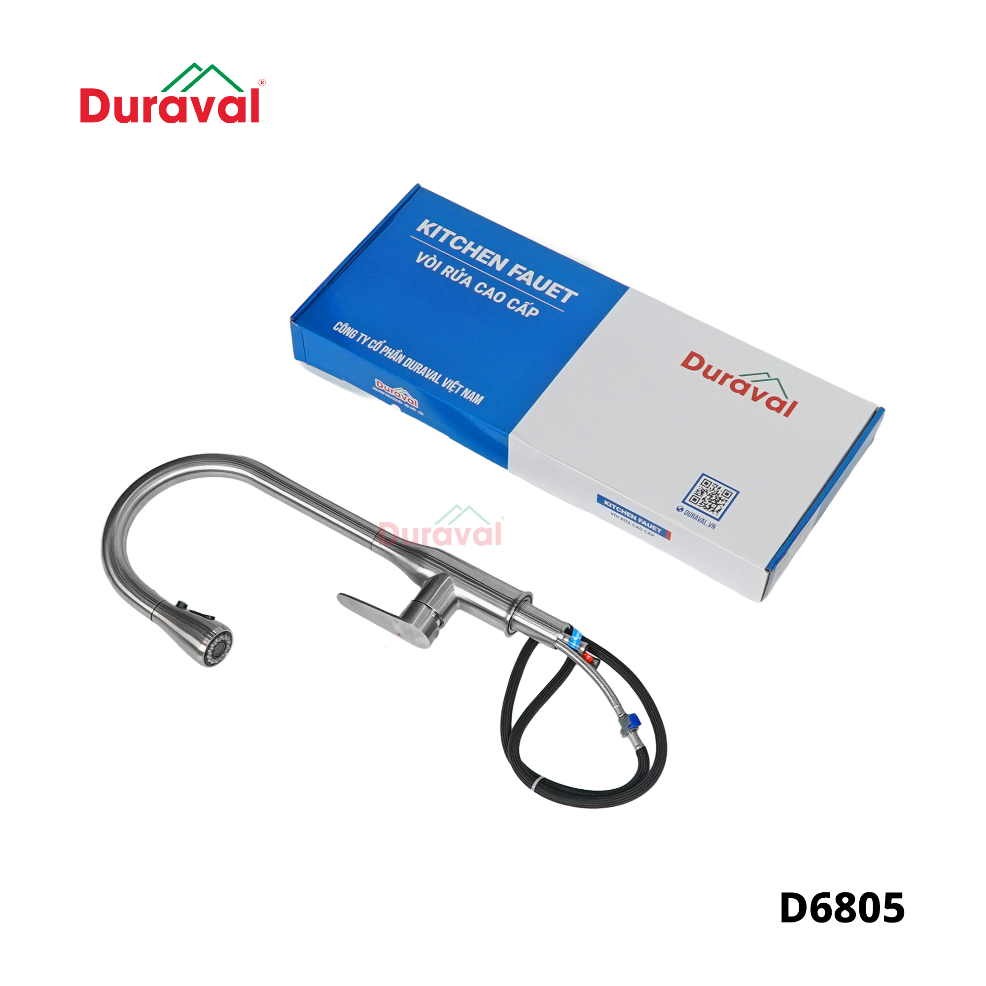 D6805 - Vòi rửa bát Inox 304 nóng lạnh Duraval D6805.jpg