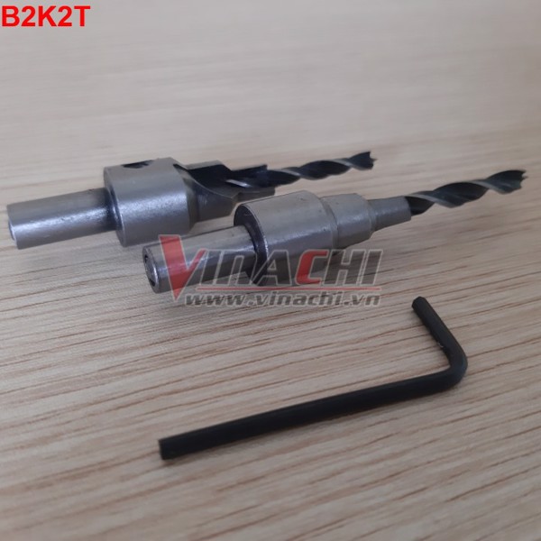 Mũi khoan gỗ bắt vít âm mũ - Tối ưu hóa hiệu suất làm việc