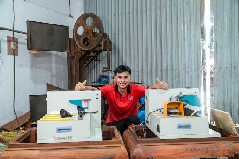 may got canh go cong nghiep