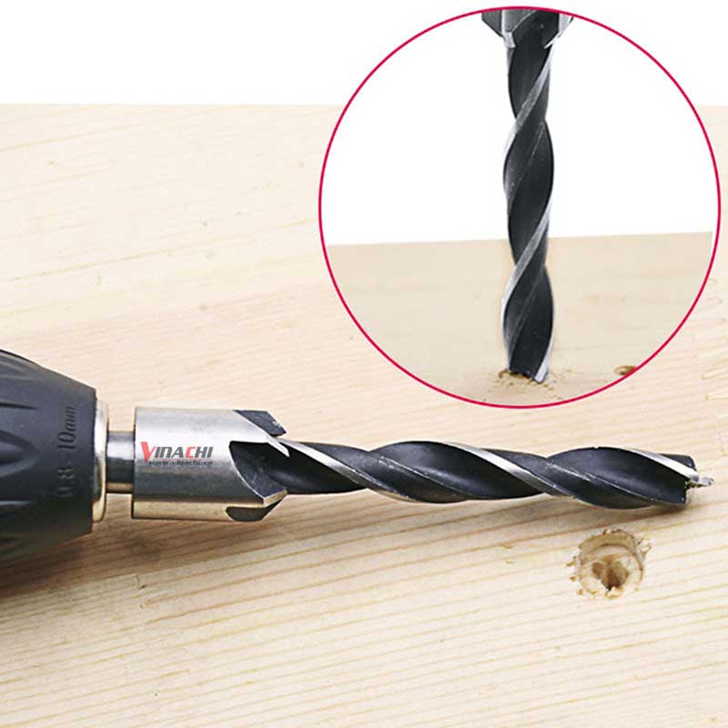 Mũi khoan gỗ bắt vít âm mũ - Tối ưu hóa hiệu suất làm việc