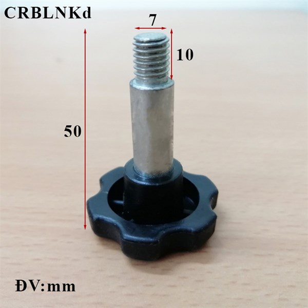 Kích thước Chốt ren bàn làm ngăn kéo