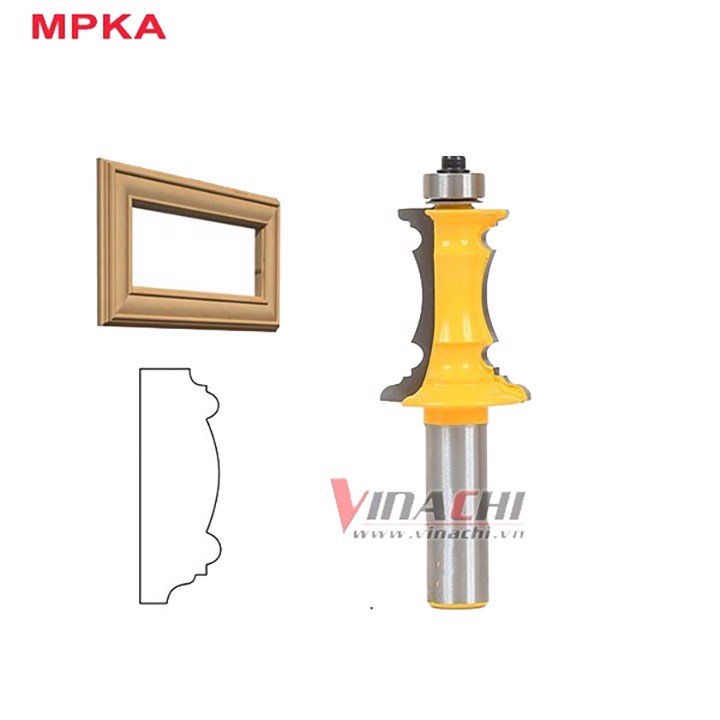 Mũi phay khung ảnh vàng kiểu 1