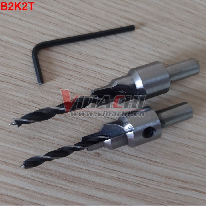 Mũi khoan gỗ bắt vít âm mũ - Tối ưu hóa hiệu suất làm việc