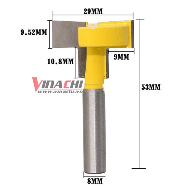 Mũi khoét chữ T MUWANG Mũi khoét chữ T MUWANG 1