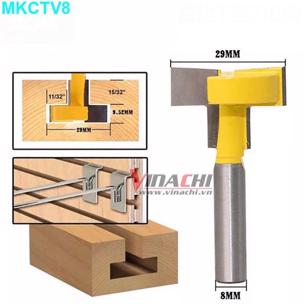 Mũi khoét chữ T MUWANG Mũi khoét chữ T MUWANG 2