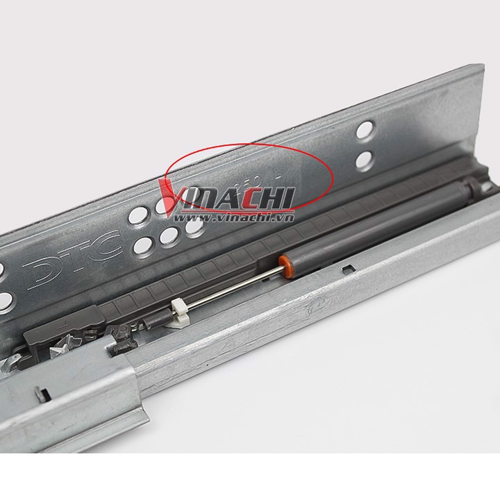 Ray trượt giảm chấn DTC loại mở toàn phần