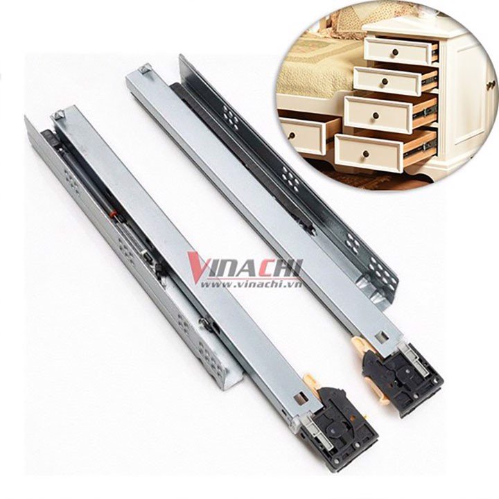 Ray trượt giảm chấn DTC loại mở toàn phần