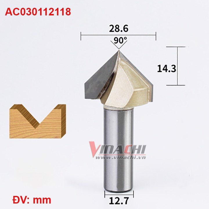 Mũi mòi V Tideway AC0301