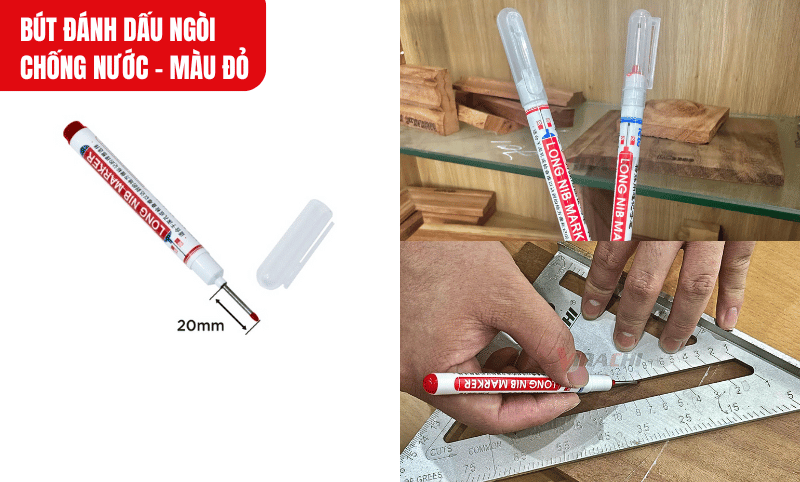 Trước khi dùng, hãy kiểm tra xem bút còn mực hay không để tránh gián đoạn công việc