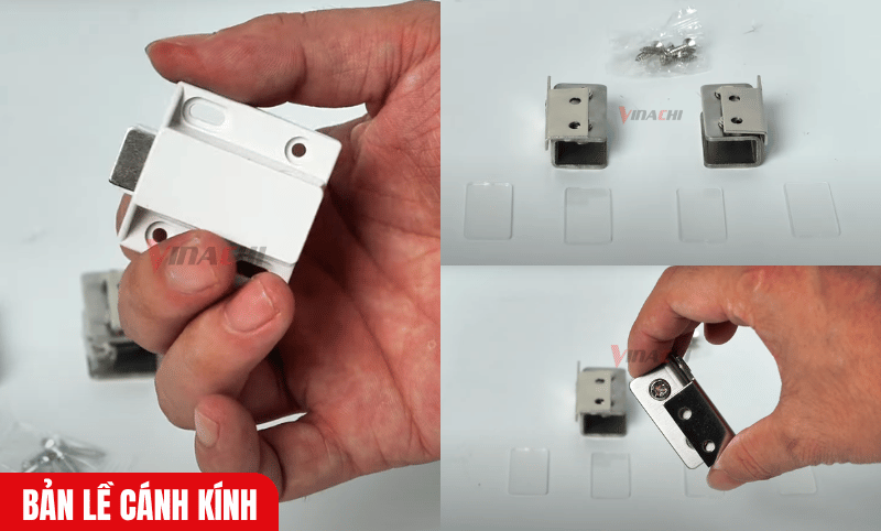 Sử dụng tấm lót đệm kính đi kèm để tránh làm xước kính và tăng độ bám