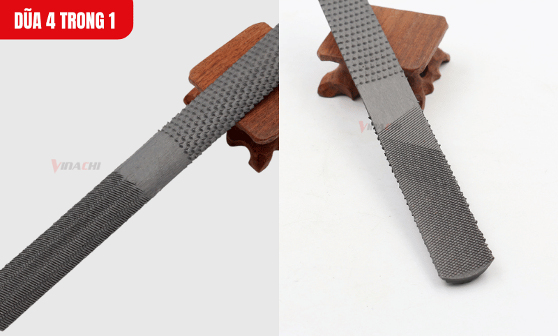 Hình ảnh thực tế cấu tạo của Dũa 4 trong 1