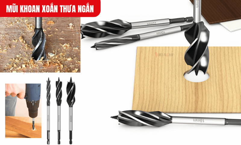 Mũi khoan bị kẹt tắt máy ngay lập tức, nhẹ nhàng rút mũi khoan ra bằng cách xoay ngược