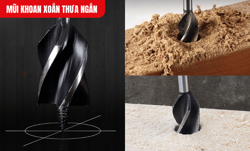 Thoa một lớp dầu mỏng lên bề mặt mũi khoan để chống ăn mòn và duy trì độ sắc bén