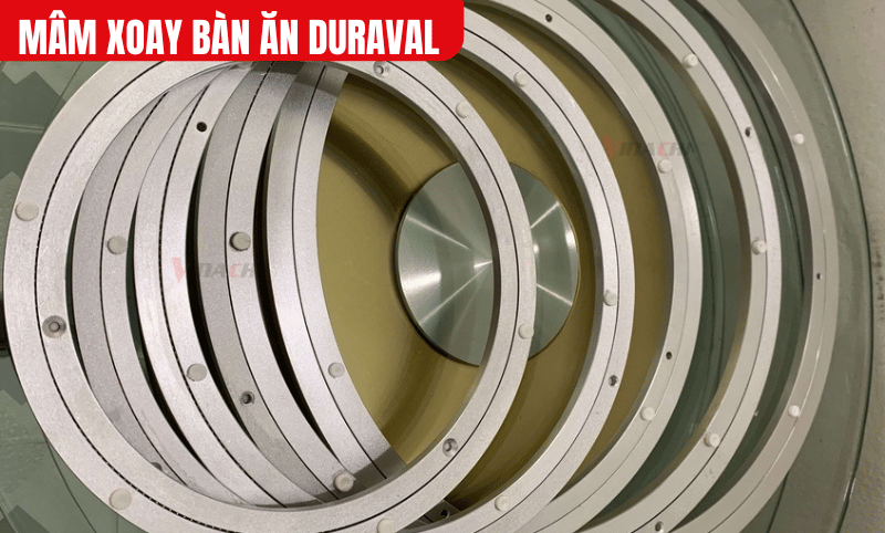 mâm xoay bàn ăn nhiều kích cỡ
