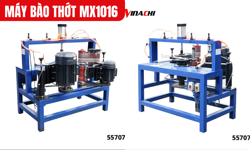 Hệ thống 3 motor mạnh mẽ của MX1016 giúp máy vận hành liên tục với hiệu suất cao, phù hợp cho sản xuất hàng loạt