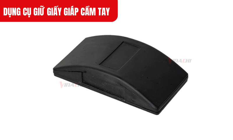 Dụng cụ giữ giấy giáp cầm tay loại cao su