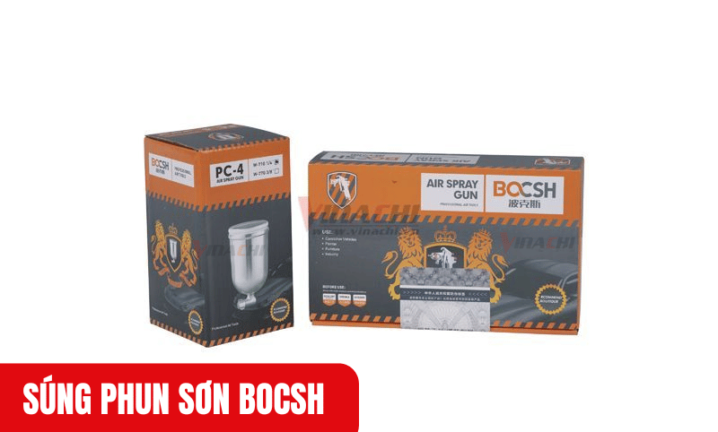 Súng phun sơn BOCSH chính hãng có xuất xứ từ Đài Loan