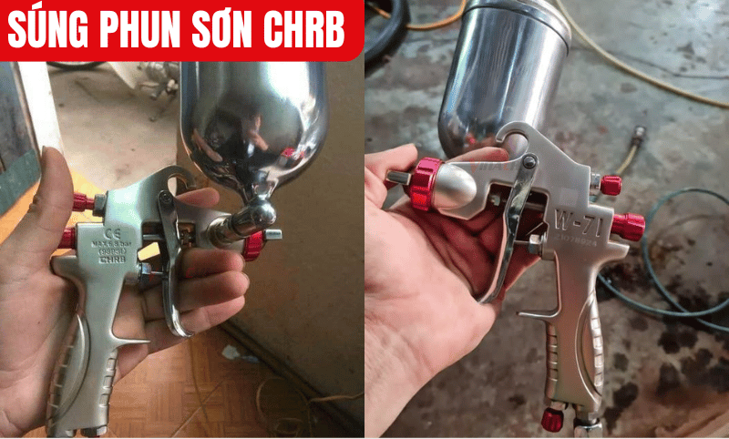 Súng CHRB được sản xuất trên dây chuyền hiện đại, các chi tiết được gia công chính xác