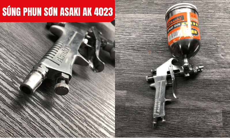 Trước khi sử dụng, bạn cần kiểm tra kỹ đầu phun, cốc chứa sơn, cò súng và các bộ phận khác của súng