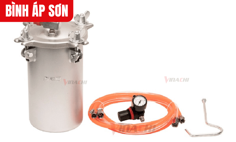 Bình áp sơn 5L và 10L có 2 dây đi kèm dài 5m