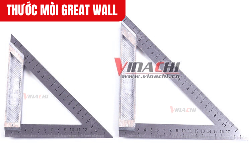 Trước khi thao tác, cần kiểm tra xem thước có bị cong vênh, gỉ sét hay mài mòn không