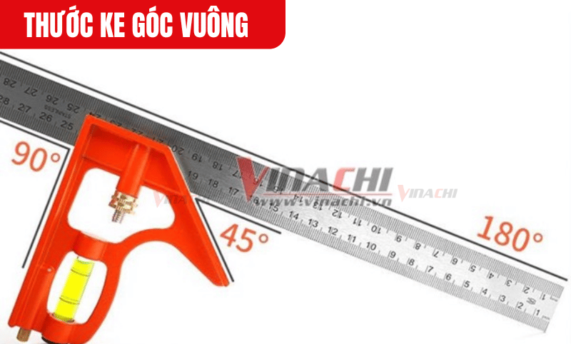 Vạch và số trên thước được khắc rõ ràng và không bị mờ theo thời gian