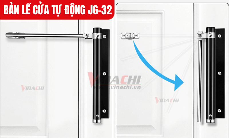 Đảm bảo bản lề được lắp đúng vị trí trên khung cửa và cánh cửa để cửa đóng mở trơn tru