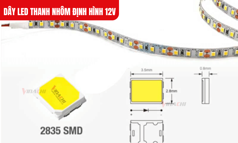 Tránh làm rơi hoặc va đập mạnh vào dây làm hỏng các chip LED hoặc mạch điện
