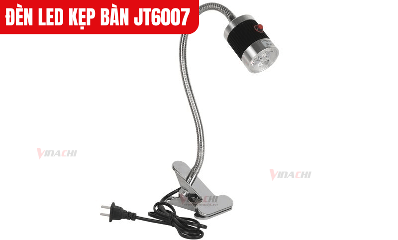 Thân đèn có thể tùy chỉnh độ cong 360 độ điều chỉnh góc chiếu sáng dễ dàng