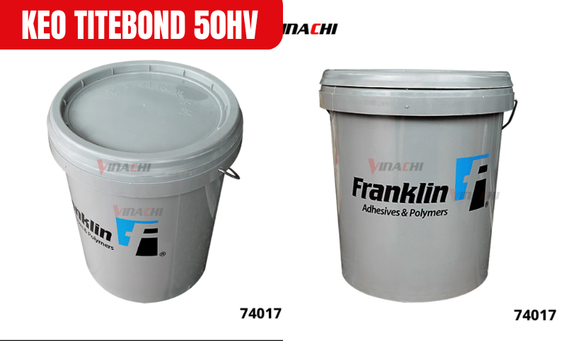 Keo Titebond 50HV sử dụng nhũ tương nhựa béo làm thành phần chính tạo liên kết chắc chắn và bền vững