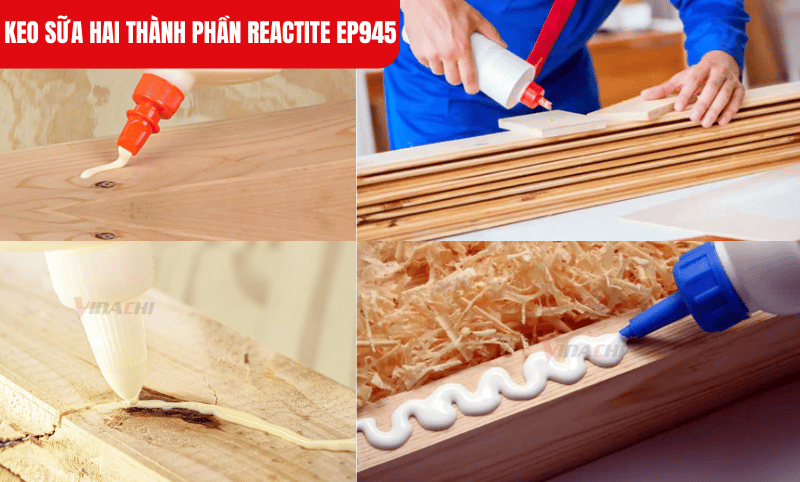 Phết keo xong, phải ghép gỗ ngay trong vòng 5 phút đạt độ bám dính tốt nhất
