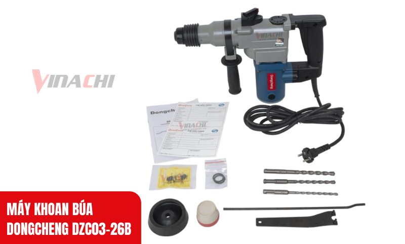 Máy khoan búa Dongcheng DZC03-26B 6