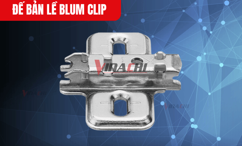 Tùy vào thiết kế tủ và yêu cầu sử dụng mà chọn loại Đế bản lề Blum Clip phù hợp