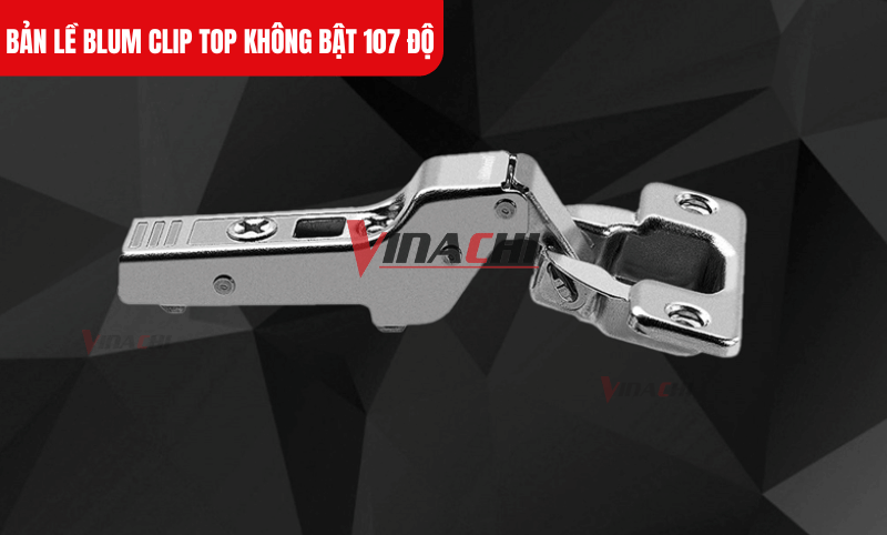 Nếu không có Tip-on trong Bản lề Blum Clip Top không bật 107 độ, bạn phải kéo cánh tủ bằng tay