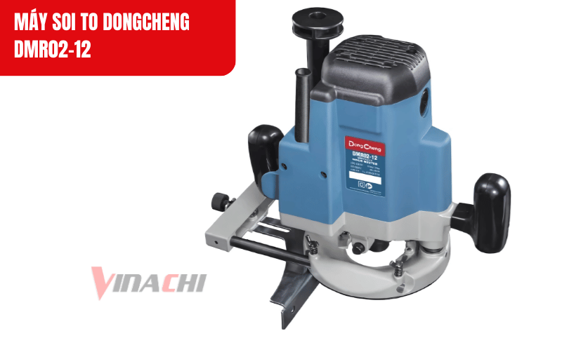 Máy soi To Dongcheng DMR02-12 - Công suất 1.850W mạnh mẽ, xử lý gỗ nhanh chóng và chính xác!
