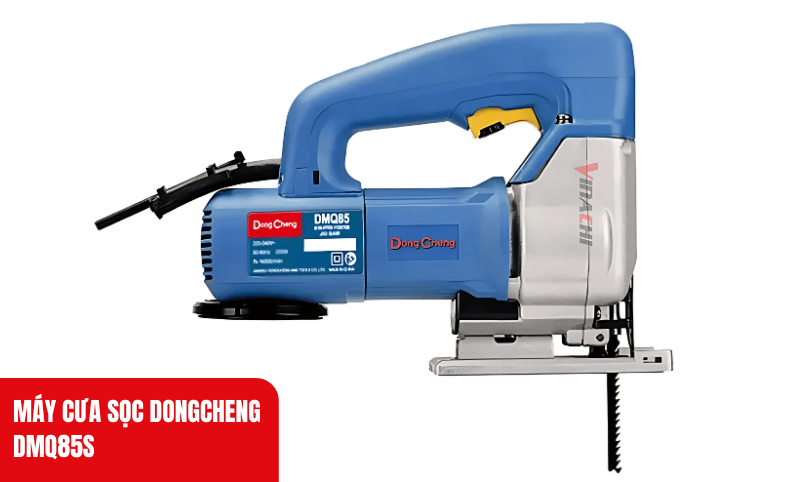 Máy cưa sọc Dongcheng DMQ85S cắt gỗ 85mm mạnh mẽ, chính xác!