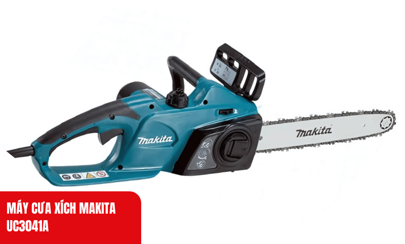 Máy cưa xích Makita UC3041A cắt tỉa cành cây hiệu quả với công suất 1800W