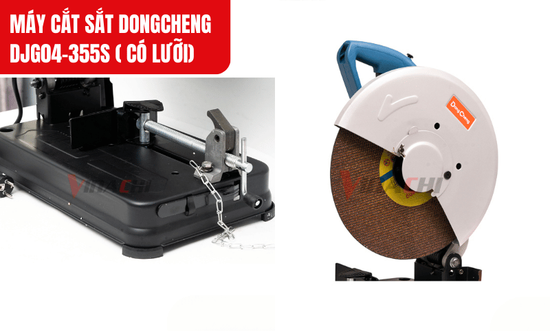 Góc cắt linh hoạt 0-45 độ, phù hợp với nhiều nhu cầu gia công khác nhau