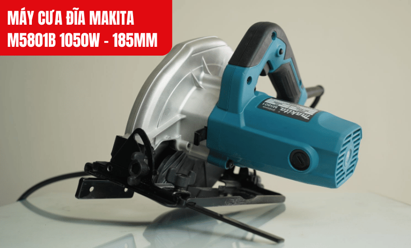 Máy cưa đĩa có tốc độ không tải 4.900 vòng/phút, đảm bảo đường cắt mượt và ít sứt mẻ