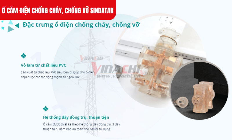 Xem xét kỹ ổ cắm, dây nguồn và các phụ kiện đi kèm để đảm bảo không có dấu hiệu hư hỏng trước khi sử dụng