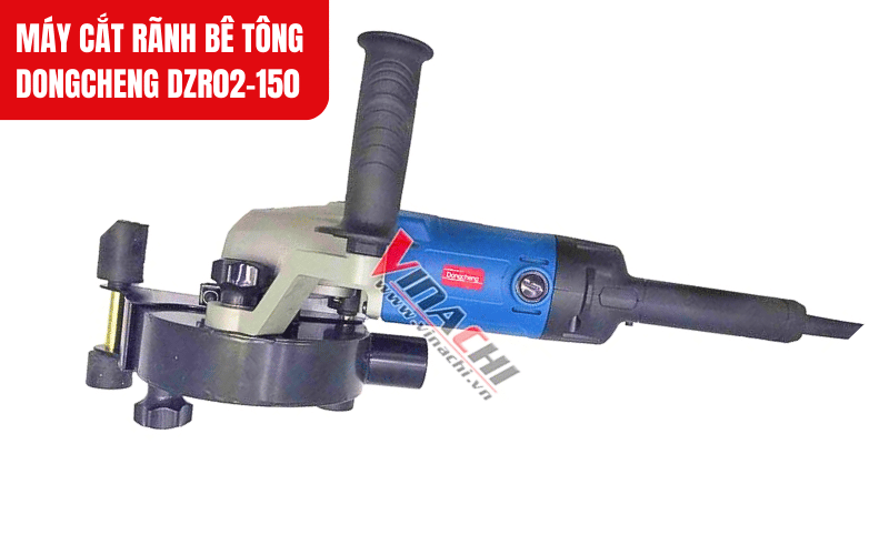 Máy cắt rãnh bê tông Dongcheng DZR02-150 công suất 1400W cắt nhanh, chính xác trên mọi bề mặt cứng