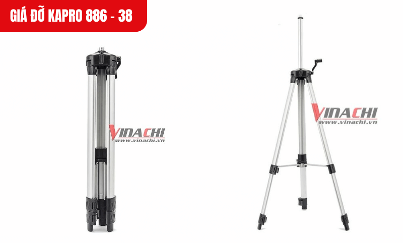 Giá đỡ có thể thu gọn còn 48,3cm, dễ mang theo với túi đựng mềm