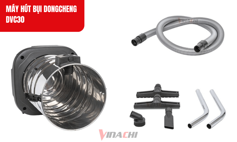 Dung tích 30L cho phép bạn vệ sinh lâu hơn mà không cần đổ bụi thường xuyên