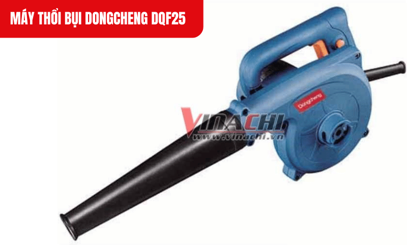 Máy thổi bụi Dongcheng DQF25 với lưu lượng khí 2.5 m3/phút, làm sạch bụi nhanh chóng